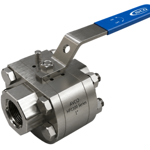 HP1100 Series - 3 Piece, High Pressure, Standard Port Ball Valve (Engineered in USA)