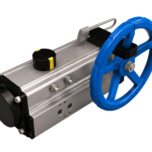 Pneumatic Actuator with Integral Override